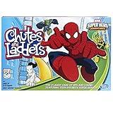 Hasbro Gaming Chutes and Ladders: Marvel Spider-Man Edition Board Game for Kids 2-4 Players, Preschool Games, Ages 3 and Up (Amazon Exclusive)