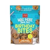 Cloud Star Wag More Bark Less Birthday Bites Dog Treats, Peanut Butter & Honey 5 oz. Bag