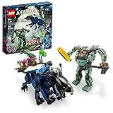 LEGO Avatar Neytiri & Thanator vs. AMP Suit Quaritch 75571 Buildable Action Toy with Animal Figure and Pandora Scene, Gift for Kids