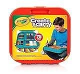 Crayola Create 'N Carry Art Set (75pcs), Art Supplies Kit, Drawing Set for Kids, Arts & Crafts Supplies, Gift for Kids, 5+