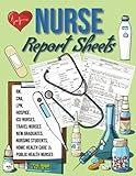 Nurse Report Sheet Notebook, Organize Your Work Day, SBAR Patient Reports, Appreciation Gift for ICU Nurses, RN, LPN, CNA, Nursing Students, Graduates ... Travel Nurses, & Public Health Nurses