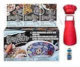 Easy Bake Ultimate Oven Baking Red Bundle (Oven + 3 Mixes + Red Apron + Red Hat and Whisk)