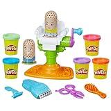 Play-Doh Buzz 'n Cut Fuzzy Pumper Barber Shop Toy with Electric Buzzer and 5 Non-Toxic Play-Doh Colors, 2-Ounce Cans (Amazon Exclusive)