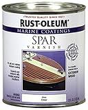 Rust-Oleum 207008 Marine Spar Varnish, Quart, Gloss Clear