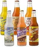 Lester's Fixins Outrageous Wild Crazy Unique Flavor Soda Pop 6 Pack Sampler Set