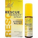 Bach RESCUE REMEDY Spray 20mL, Natural Stress Relief, Homeopathic Flower Essence, Vegan, Gluten & Sugar-Free, Non-Habit Forming (Packaging May Vary)