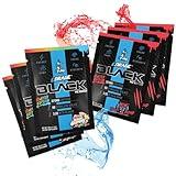 eFlow Nutrition ENRAGE Black Preworkout Sample Packs - Travel Packs - High Stim Energy, Pump, Strength, Endurance, Focus, Nootropic Formula - Variety (6 Packs)