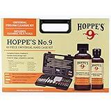 Hoppe's Deluxe Gun Cleaning Kit, 62 Piece Cleaning Kit with Oil, Brushes, Rods and More