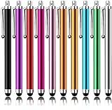 Stylus Pens for Touch Screens, LIBERRWAY Pen 10 Pack of Pink Purple Black Green Silver Universal Screen Capacitive Compatible with Kindle ipad iPhone Samsung