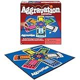 Aggravation With Retro Artwork by Winning Moves Games USA, the Classic Marble Race Game, Great For Kids, for 2 to 6 Players, Ages 6+