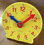 CM Wealth Learning Clock for Kids, Student Learning Clocks Teaching Time 12/24 Hours Geared Clock 4+Years Seller