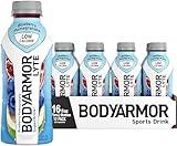 BODYARMOR LYTE Sports Drink Low-Calorie Sports Beverage, Blueberry Pomegranate, Coconut Water Hydration, Natural Flavors With Vitamins, Potassium-Packed Electrolytes, Perfect For Athletes, 16 Fl Oz (Pack of 12)