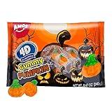 Amos Halloween Pumpkin Candies, 8.47oz Pack Individually Wrapped 30 Pieces, 4D Gummy Fall Pumpkins - Trick or Treat Bags