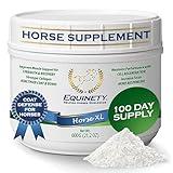 100-Day Supply Horse XL Horse Supplements – Horse Care w/ 8 Essential Amino Acids to Promote Cellular Repair - No Soy or Sugar Coat Defense for Horses - Horse Joint Supplement & Horse Hoof Supplements