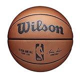 WILSON NBA Official Game Basketball - Brown, Size 7-29.5"