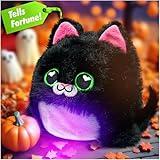 Kamhi World Talking Predicto Fortune Telling Ball - Ask Question & It Speaks Answer, Crystal Ball Halloween Games, Kids Light Up Halloween Toy (Cat)