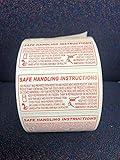 Food Safe Handling Instructions Labels, Meat, Chicken Packaging Instructions,1000 Labels. 2.25 x 1.125 inches Made in USA (1 Roll)