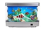 Lightahead Artificial Aquarium: Fascinating Moving Pictures of Fish in Tank Decorative Sensory Aquarium Lamp Virtual Ocean in Motion (Marine Life A)