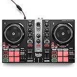 Hercules DJControl Inpulse 200 MK2 — Ideal DJ Controller for Learning to Mix — Software and Tutorials Included, Black