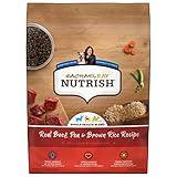 Rachael Ray Nutrish Premium Natural Dry Dog Food with Added Vitamins, Minerals & Taurine, Real Beef, Pea, & Brown Rice Recipe, 6 Pounds (Packaging May Vary)