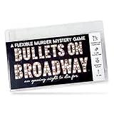 Bullets On Broadway| Murder Mystery Games | Mystery Games for Ages 13+, in-Person & Virtual Detective Game, 3-20 Players w/ Printable Files - Broadway Murder Mysteries