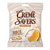 Creme Savers Orange and Creme Hard Candy | The Taste of Fresh Orange Swirled in Rich Cream | The Original Classic Creme Savers Brought To You By Iconic Candy | 3oz Bag