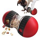 KONOATOR Dog Toy Treat Dispenser - Irregular Rolling Design, Bite-Resistant, Unleash Fun & Treats