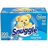 Snuggle Fabric Softener Dryer Sheets, Blue Sparkle, 200 Count