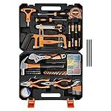 SOLUDE 182-Piece Home Repair Tool Set,Basic Tool Kit for Men Women Homeowner Starter,Household Tool Set with Case for Home Maintenance & DIY Project