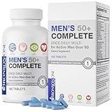 Bronson ONE Daily Mens 50+ Complete Multivitamin Multimineral, 180 Tablets