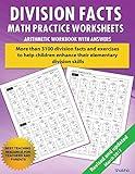 Division Facts Math Practice Worksheet Arithmetic Workbook With Answers: Daily Practice guide for elementary students and other kids (Elementary Division Series)