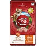 Purina ONE Plus Healthy Weight High-Protein Dog Food Dry Formula - 40 lb. Bag