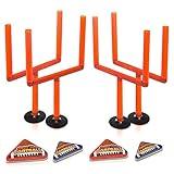 ArtCreativity Finger Flick Football Games (Set of 2) Football Mini Games, with Posts and Foam Footballs Toys, Office Desk Toys, Indoor Sports Party Favors, Football Gifts for Boys, Girls, and Adults