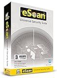 eScan Universal Security Suite Internet Security Includes Parental Control PC Cloud Backup Dark Web Monitoring Complete Antivirus Software 3 OS license [3 Devices 1 Year PC/Mac/Android/Linux/iPhone]