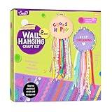 LAOESE Dream Catcher Kids' Felt Craft Kits - 2 Set Sewing Kit for Kids Arts and Crafts - Art Supplies Crafts Gift for Teens, Kid Toys Christmas Birthday Gift for Girls Ages 6 7 8-12 Year Old