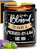 Mother in Law Candle, Mother's Day Gifts for Mother in Law, Wedding Gifts for Mother in Law, Mother in Law Birthday Gifts from Daughter in Law, Mother in Law Christmas Gifts, Gift-Ready