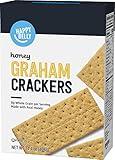 Amazon Brand - Happy Belly Honey Graham Crackers, 14.4 ounce (Pack of 1)