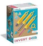 Makedo Invent | Upcycled Cardboard Construction Toolkit in Large Toolbox (360 Pieces) | STEM + STEAM Educational Toys for at Home Play + Classroom Learning | Reusable Tools for Boys and Girls Age 5+