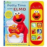 Sesame Street - Potty Time with Elmo - Potty Training Sound Book - PI Kids