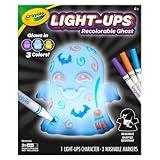 Crayola Light-Ups - Ghost, Light Up Toy Ghost, Reusable Coloring Halloween Toy, Cute Halloween Ghost Decor, Glow in The Dark