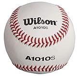 WILSON Practice and Soft Compression Baseballs, A1010, Blem (One Dozen), White & Red (A1011)