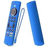 Silicone Cover for NS-RCFNA-21 Insignia/Toshiba Firetv Remote, Silicone Protective Case for TV Omni Series and TV 4-Series 4K Remote with Lanyard (Sky Blue)