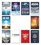 Gospel Tracts Assortment (Top Ten Titles - 100 Assorted Tracts - KJV)