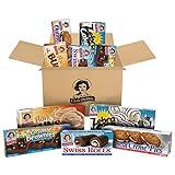 Little Debbie Variety Pack, Zebra Cakes, Cosmic Brownies, Honey Buns, Oatmeal Creme Pies, and Swiss Rolls (1 Box Each), 48 Piece Assortment