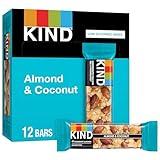 KIND Bars, Almond & Coconut, Healthy Snacks, Gluten Free, 12 Count