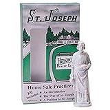 Design Toscano TW200 St. Joseph Home Sale Statue Kit, 3 Inch, Antique Stone