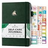 Clever Fox Self-Care Journal – Wellness & Daily Reflection Notebook – Mental Health & Personal Development Journal – Self-Care, Meditation & Mood Journal for Women & Men – A5 Size (Forest Green)