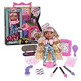 Just Play Art Squad Lady T 10-inch Doll & Accessories with DIY Craft Stencil Project, Kids Toys for Ages 3 Up