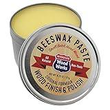 Interstate WoodWorks Beeswax Paste Wood Finish & Polish - 6.25 oz.- Cutting Board Sealer - Made in America