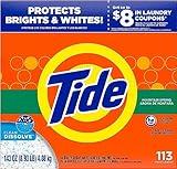 Tide Powder Laundry Detergent, Mountain Spring, 143 oz (Packaging May Vary)